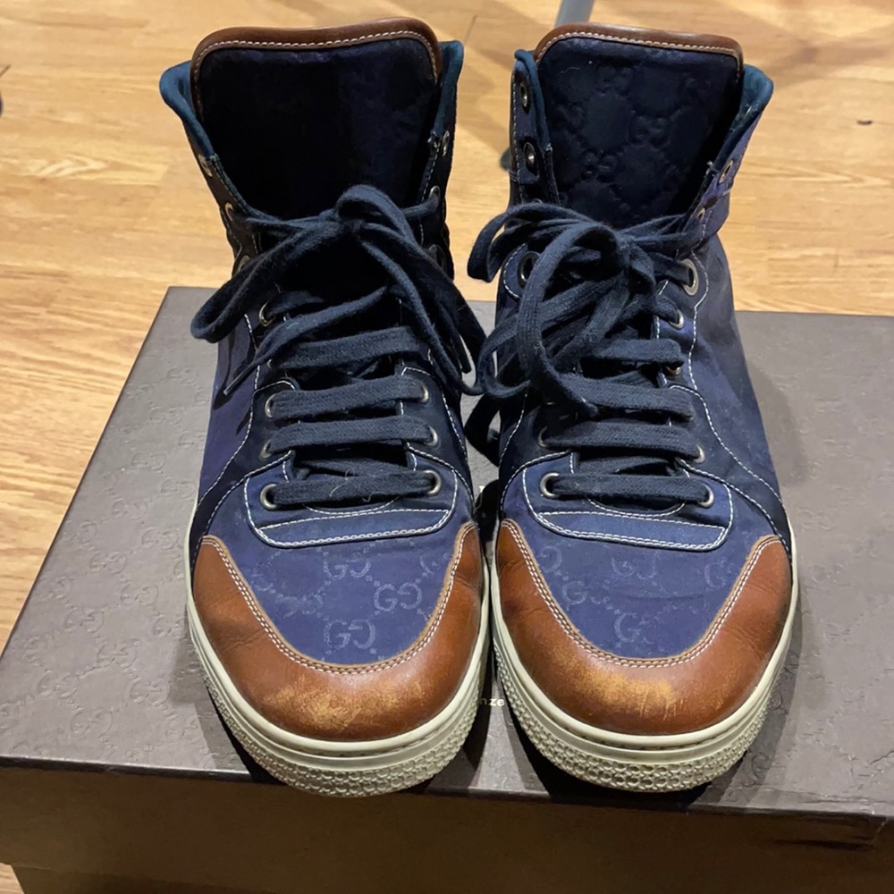 GUCCI HIGH TOP SNEAKERS